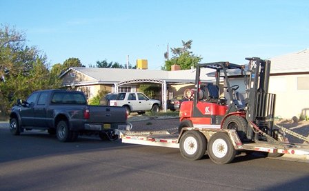 Forklift Towing, Miami